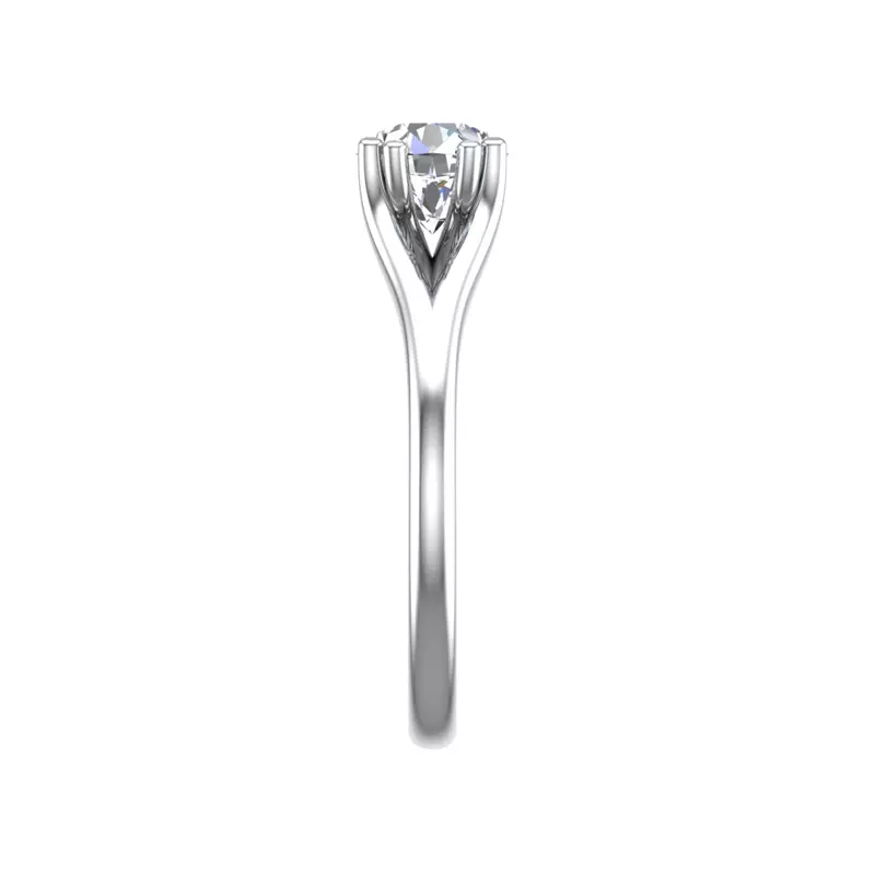 Platinum Faith Solitaire Engagement Ring