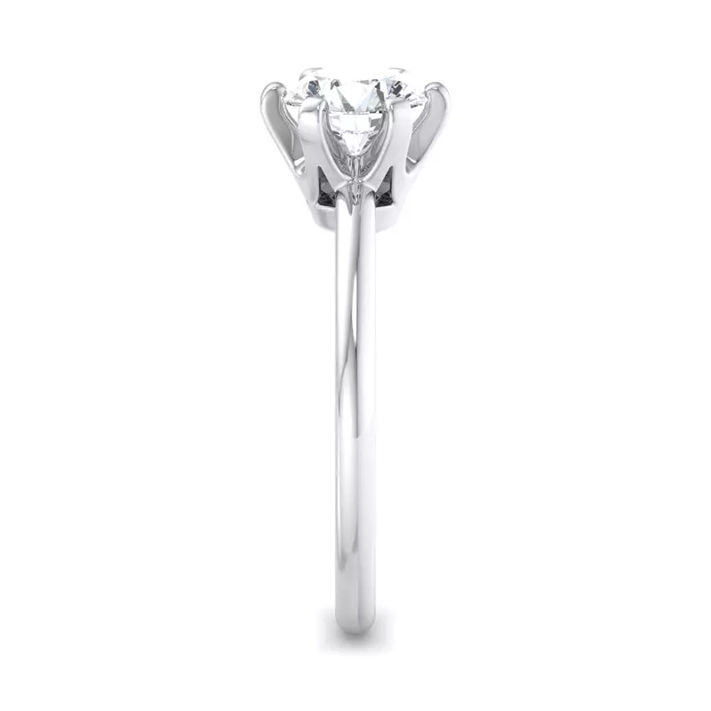 14K White Gold Amaya Solitaire Engagement Ring