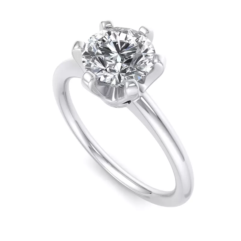 Platinum Amaya Solitaire Engagement Ring