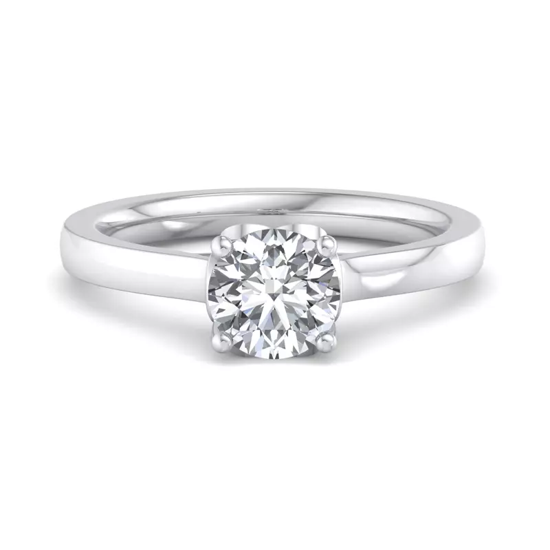 Platinum Reese Solitaire Engagement Ring
