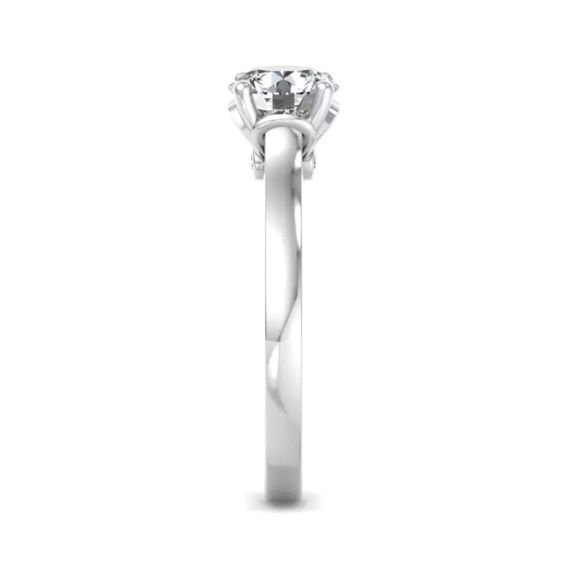 Platinum Reese Solitaire Engagement Ring