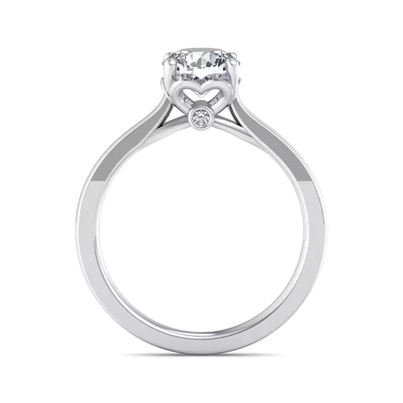 Platinum Reese Solitaire Engagement Ring