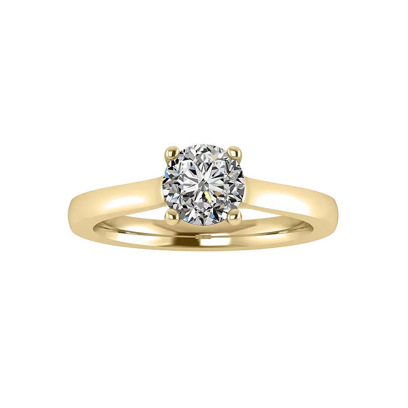 14K Yellow Gold Sophia Cathedral Engagement Ring