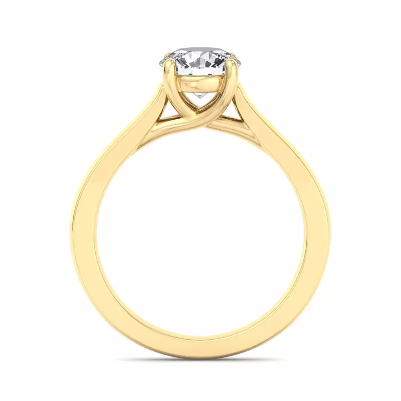 14K Yellow Gold Cecilia Solitaire Engagement Ring