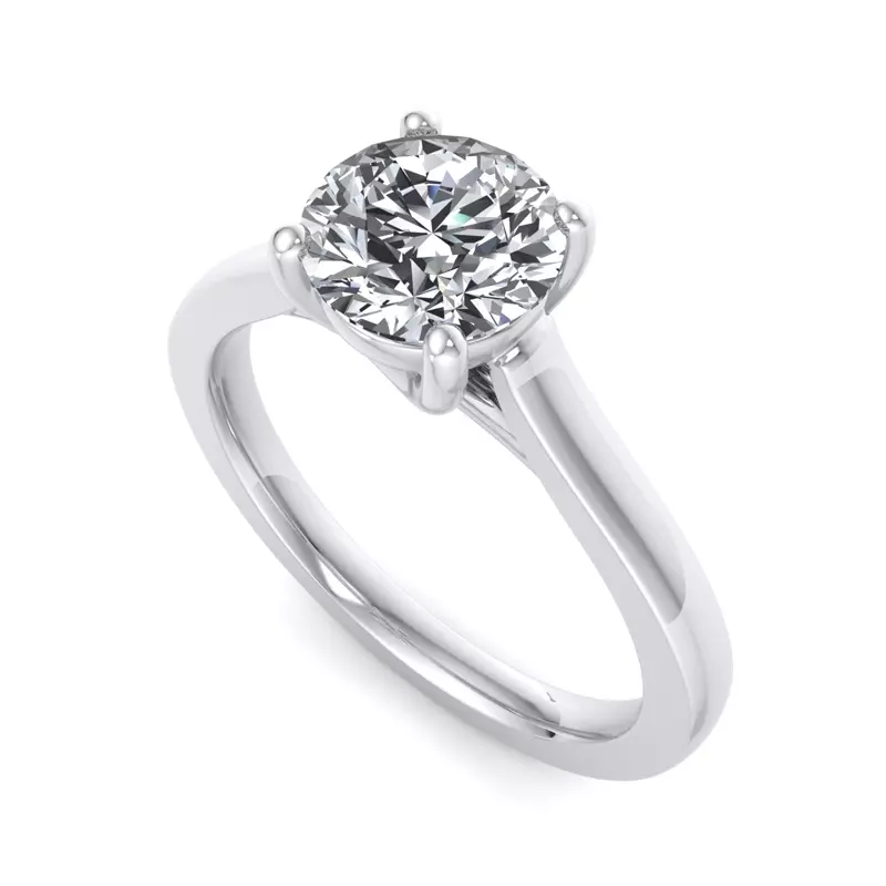 Platinum Cecilia Solitaire Engagement Ring