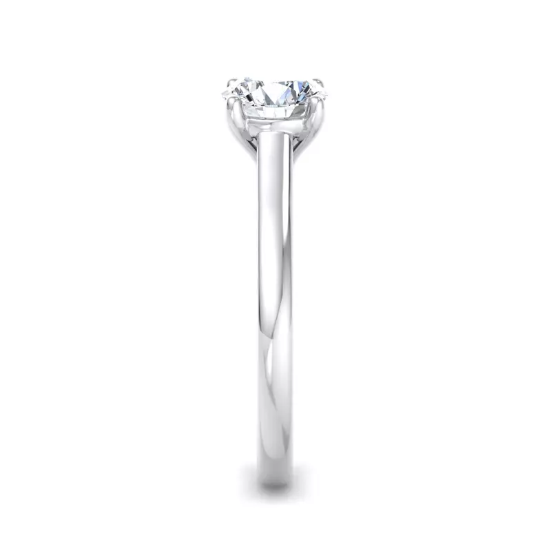 Platinum Summer Solitaire Engagement Ring