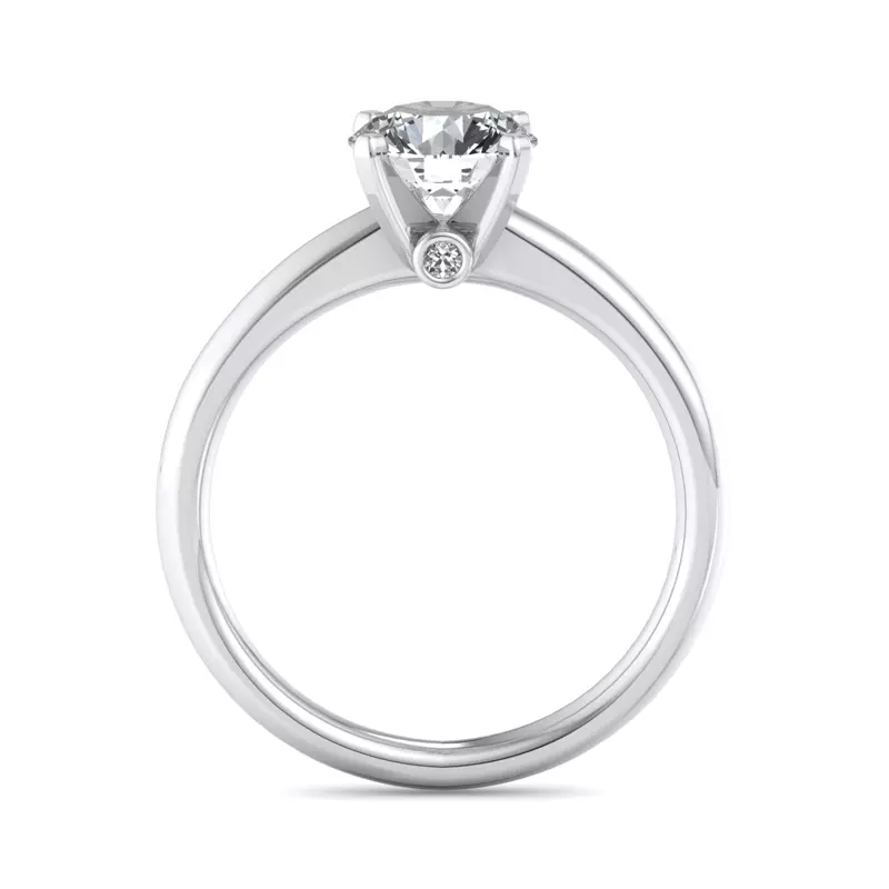 Platinum Valeria Solitaire Engagement Ring