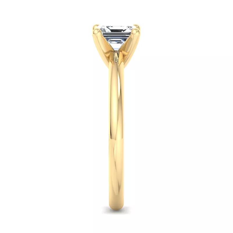 18K Yellow Gold Norah Solitaire Engagement Ring