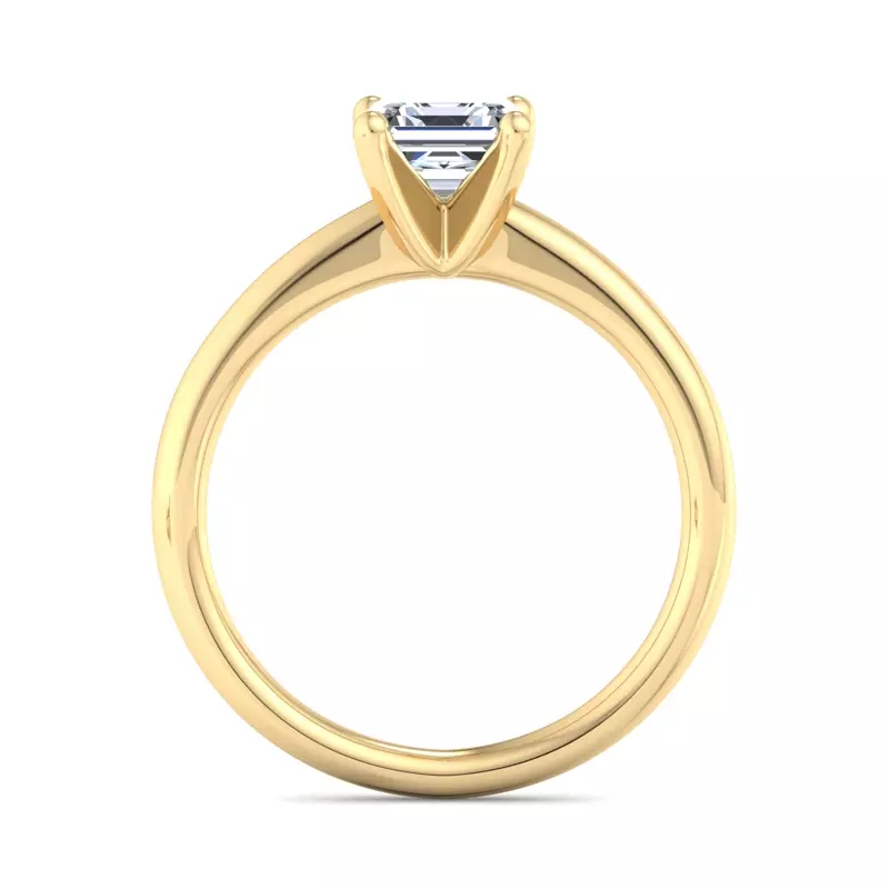 18K Yellow Gold Norah Solitaire Engagement Ring