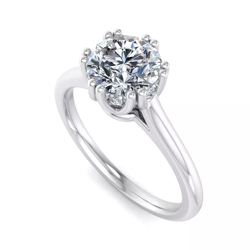 Platinum Londyn Solitaire Engagement Ring