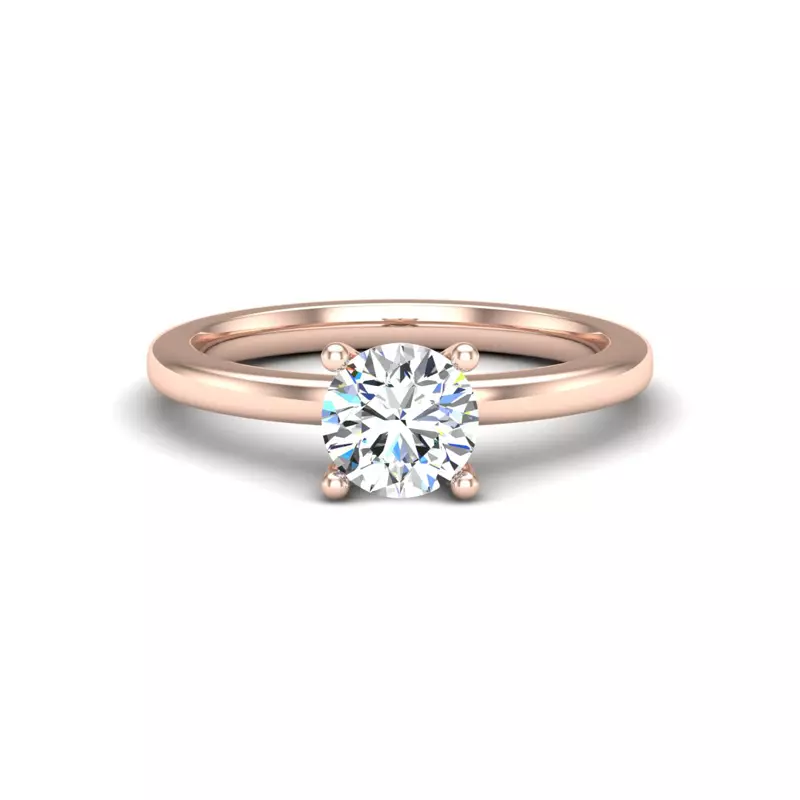 14K Rose Gold Phoebe Engagement Ring