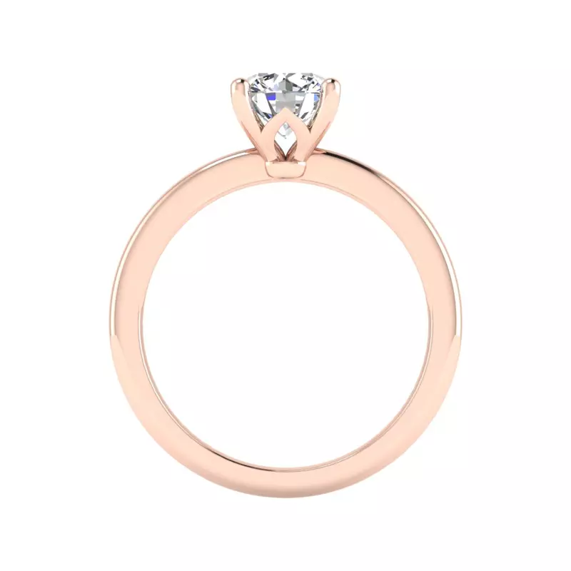 14K Rose Gold Phoebe Engagement Ring