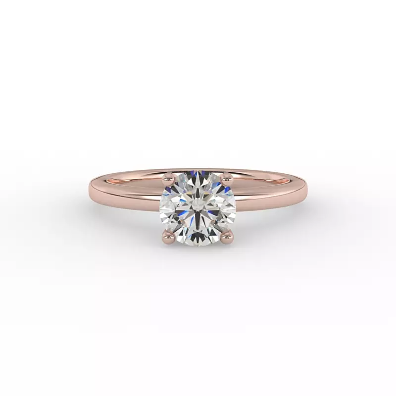 14K Rose Gold Phoebe Engagement Ring