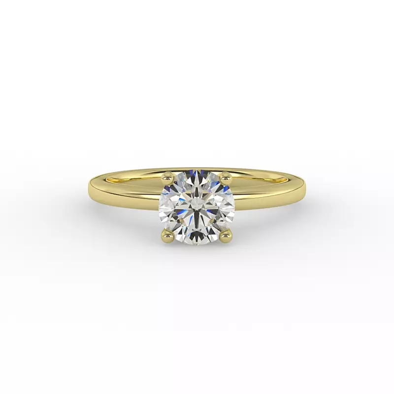 14K Yellow Gold Phoebe Engagement Ring