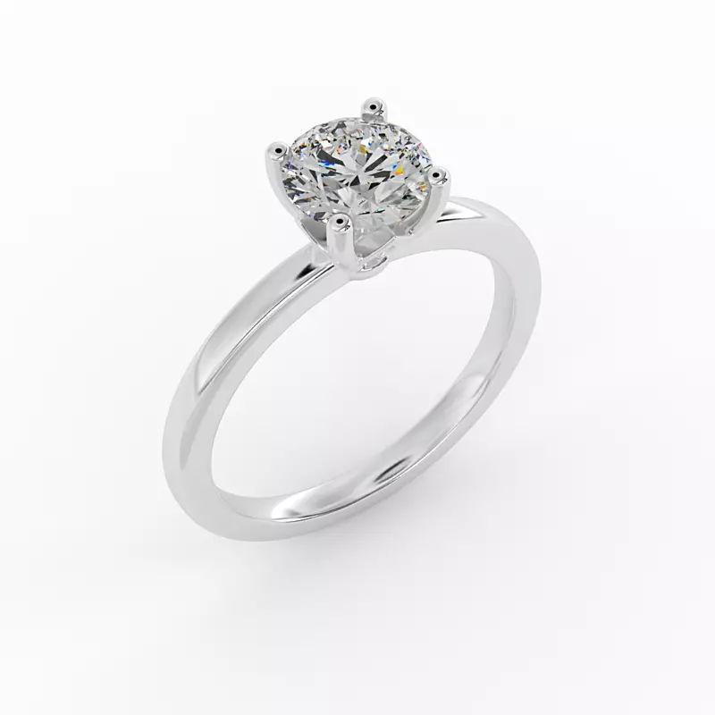 Platinum Phoebe Engagement Ring