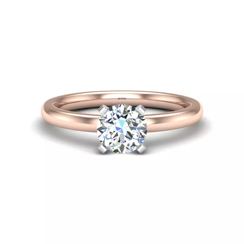Lillian 4 Prong Solitaire Engagement Ring
