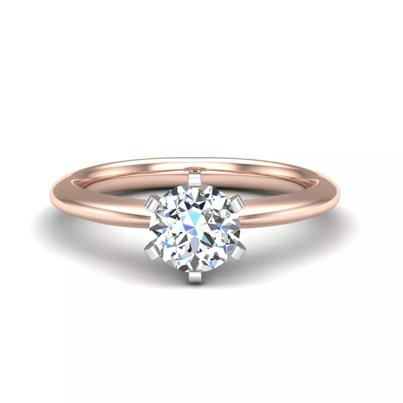 Maria 6 Prong Solitaire Engagement Ring