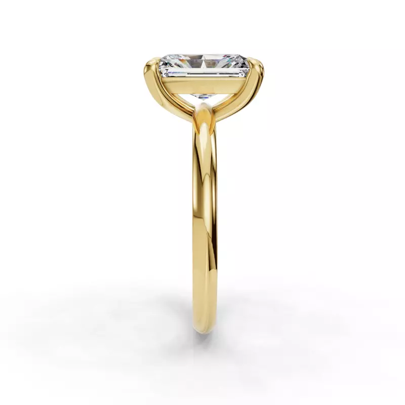 14K Yellow Gold Bella Solitaire Engagement Ring