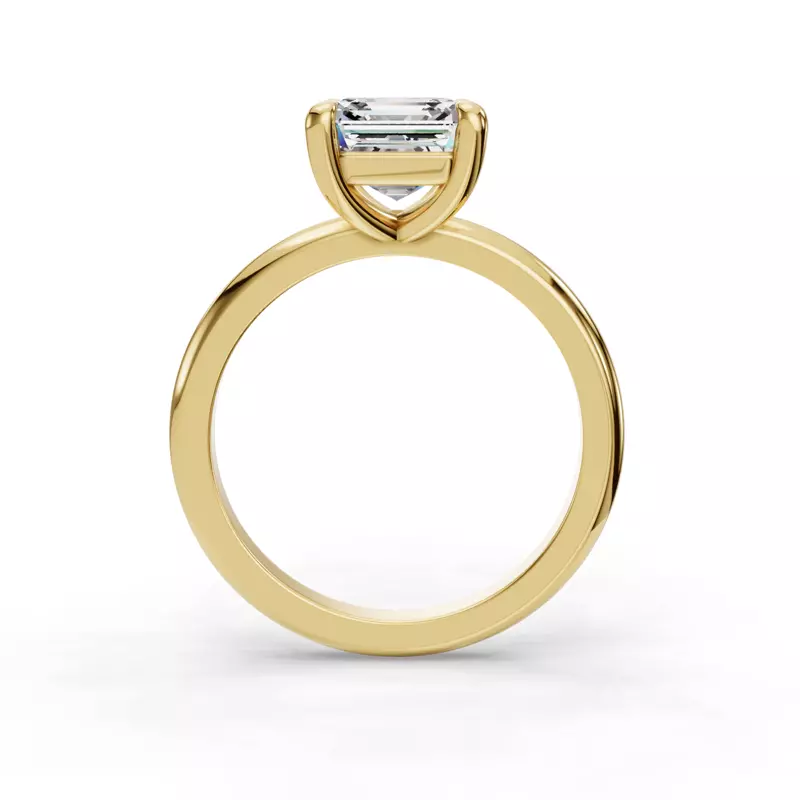 14K Yellow Gold Bella Solitaire Engagement Ring