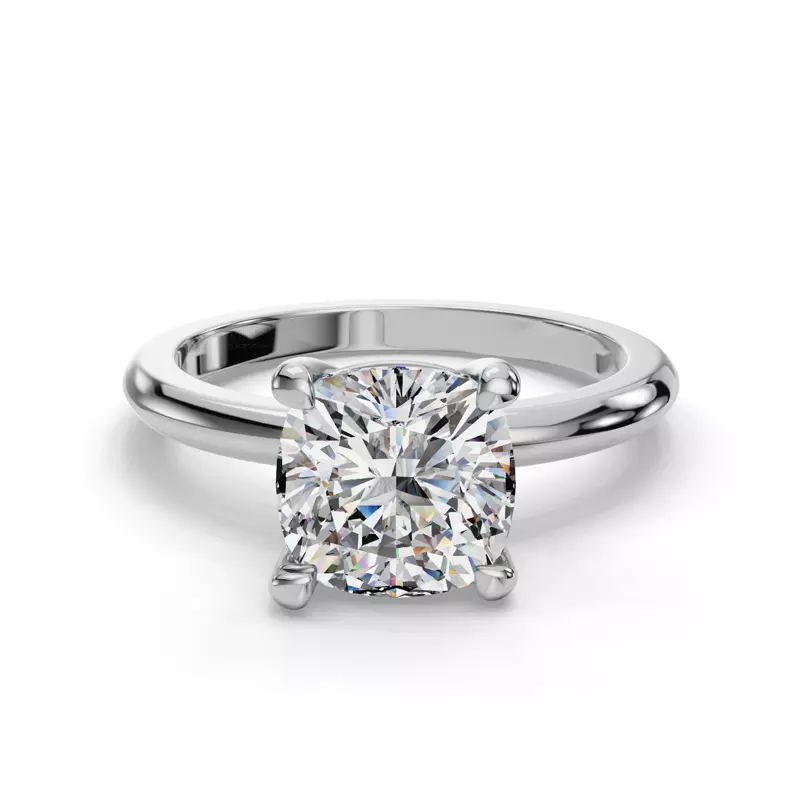 Platinum Bella Solitaire Engagement Ring