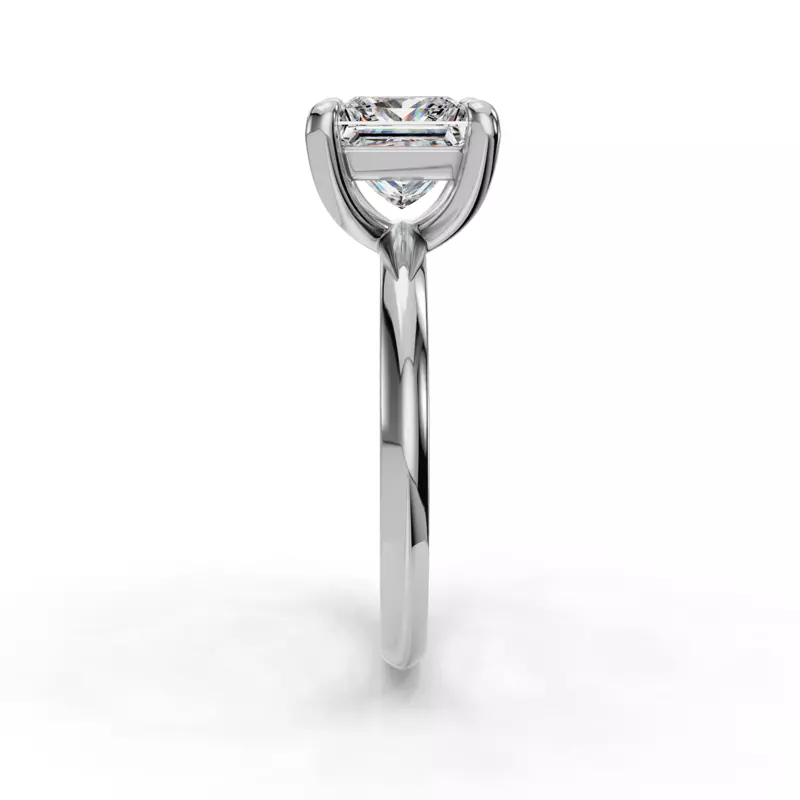 Platinum Bella Solitaire Engagement Ring
