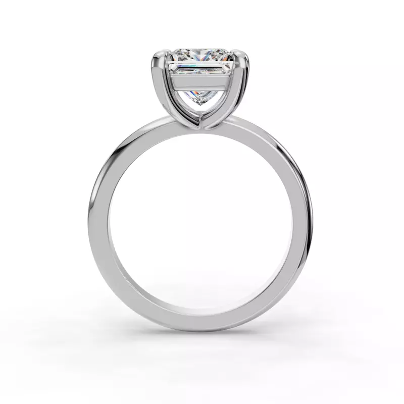 Platinum Bella Solitaire Engagement Ring
