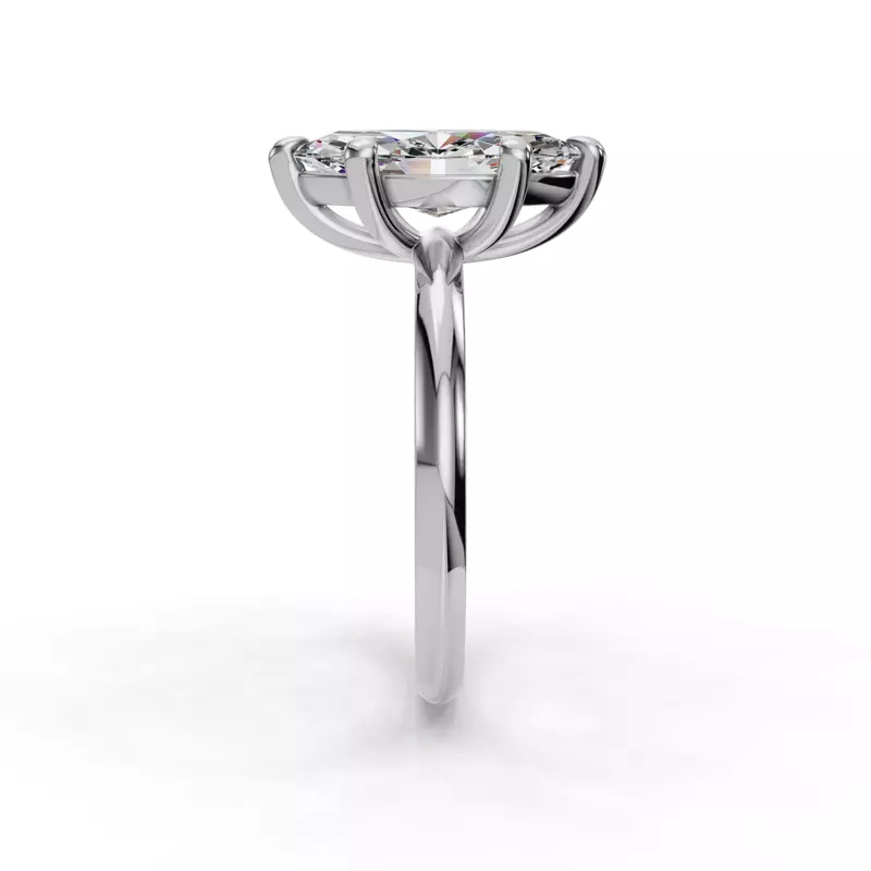 Platinum Bella Solitaire Engagement Ring