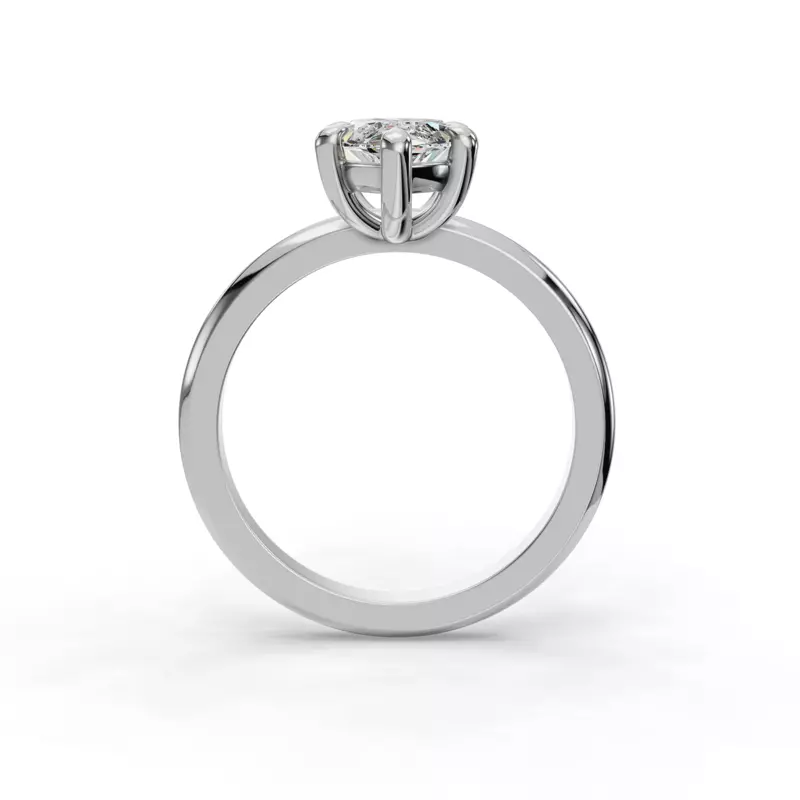 Platinum Bella Solitaire Engagement Ring