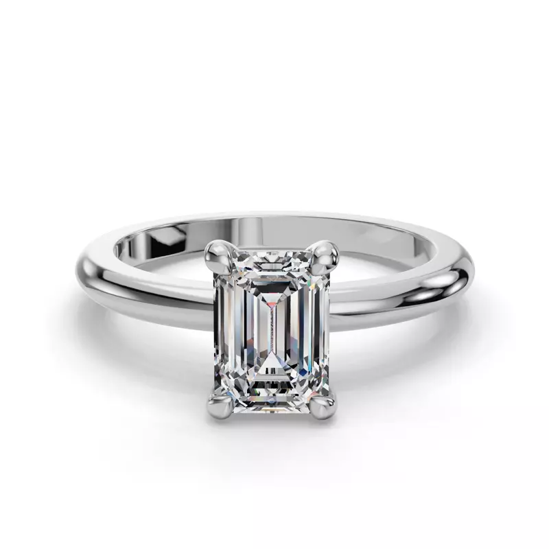 Platinum Bella Solitaire Engagement Ring