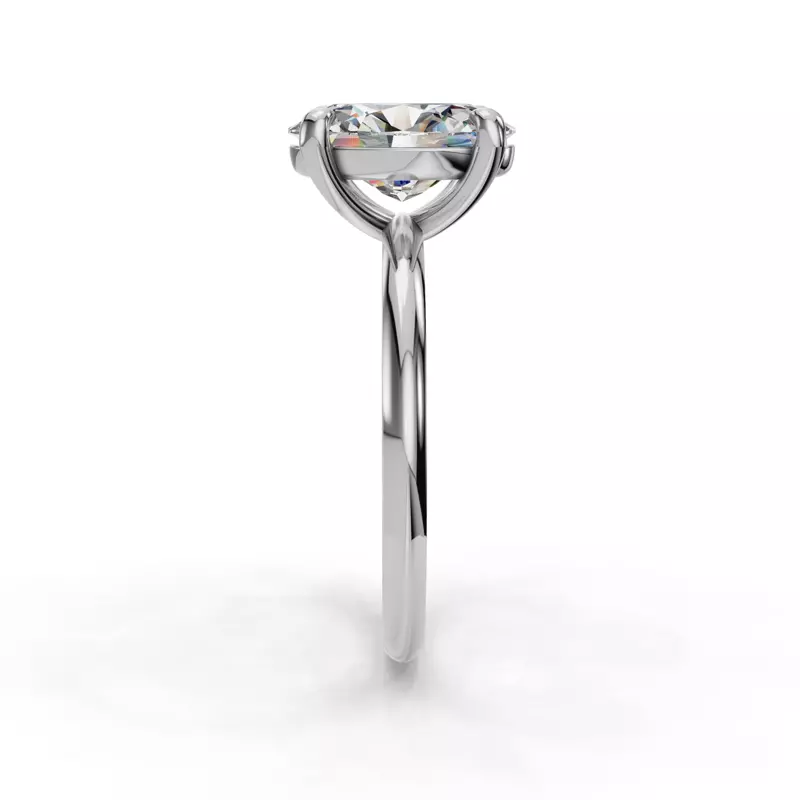 Platinum Bella Solitaire Engagement Ring