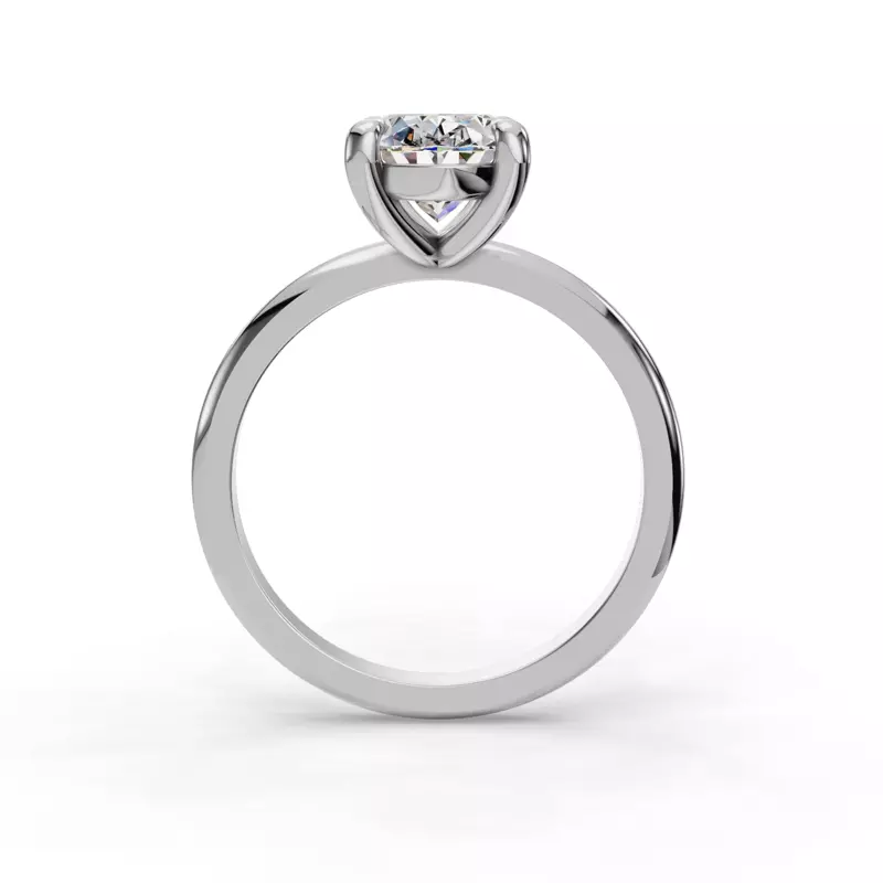 Platinum Bella Solitaire Engagement Ring