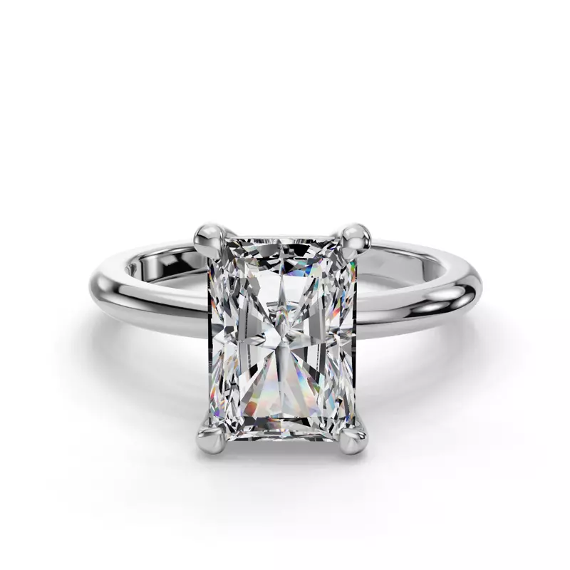 Platinum Bella Solitaire Engagement Ring