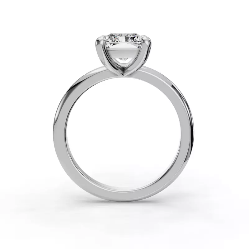 Platinum Bella Solitaire Engagement Ring