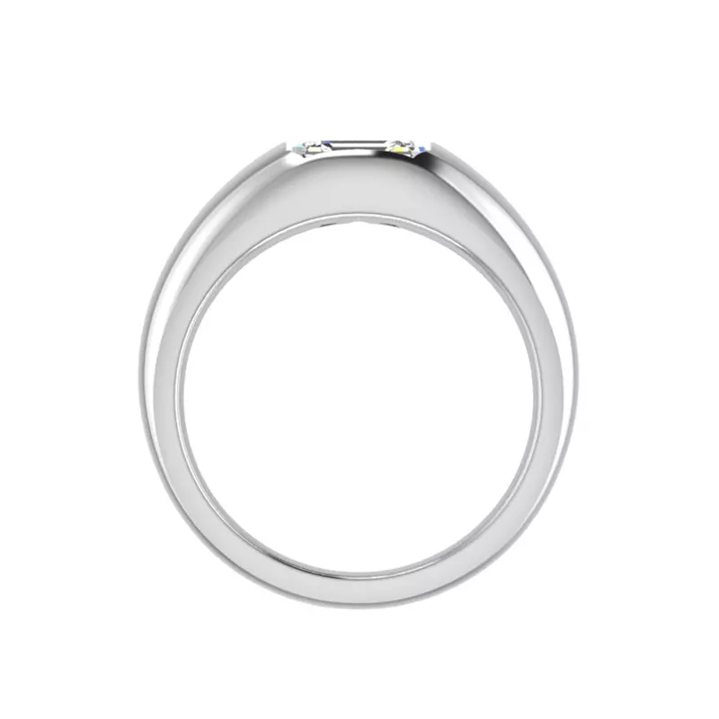 18K White Gold Blakely Solitaire Engagement Ring