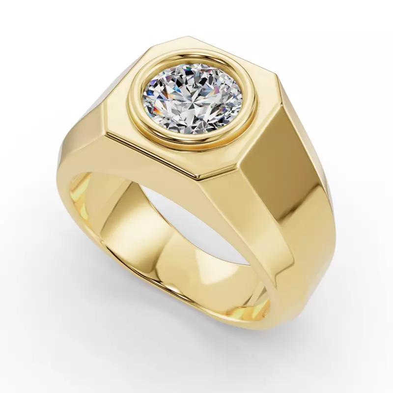 14K Yellow Gold Kehlani Solitaire Engagement Ring