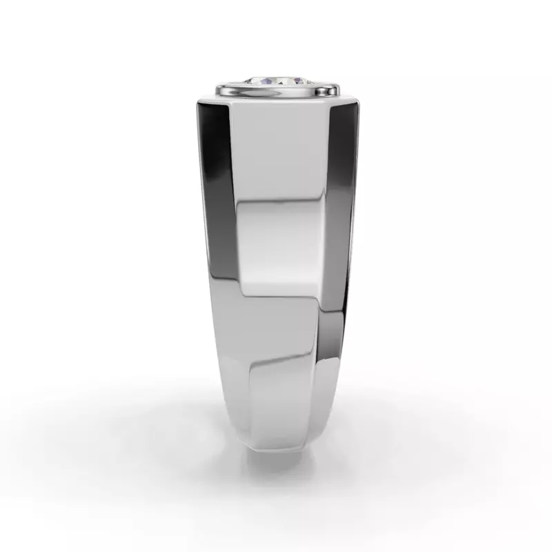 18K White Gold Kehlani Solitaire Engagement Ring