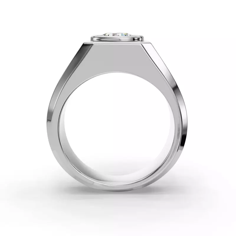 18K White Gold Kehlani Solitaire Engagement Ring