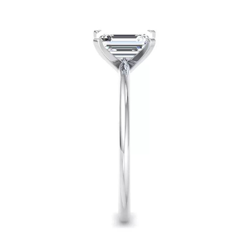 Platinum Kinley 4 Prong Solitaire Engagement Ring