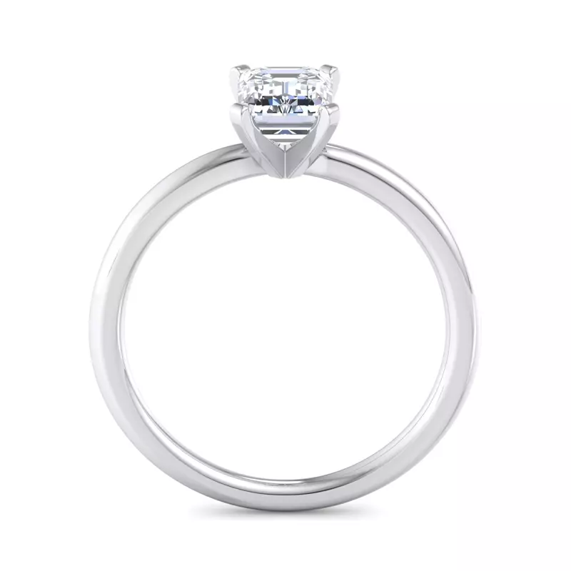 Platinum Kinley 4 Prong Solitaire Engagement Ring