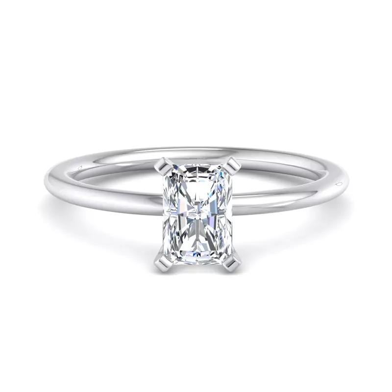 Platinum Kinley 4 Prong Solitaire Engagement Ring