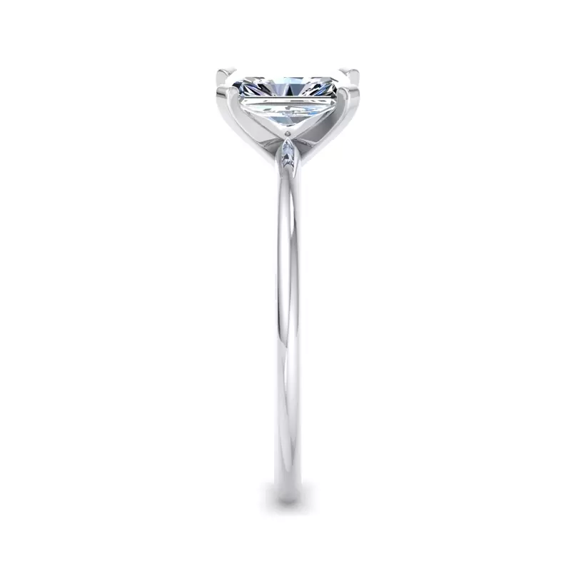 Platinum Kinley 4 Prong Solitaire Engagement Ring