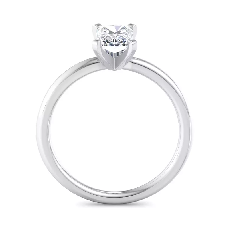 Platinum Kinley 4 Prong Solitaire Engagement Ring