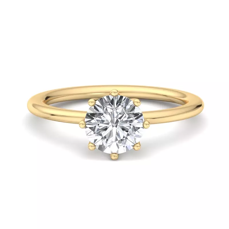 Adelina Solitaire Engagement Ring