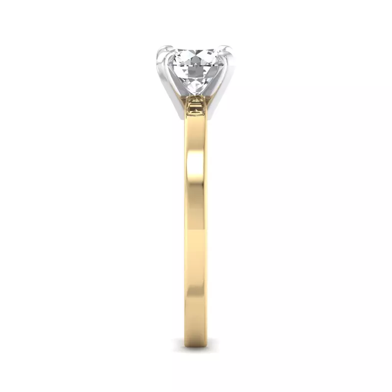 14K Yellow Gold Ryan Solitaire Engagement Ring