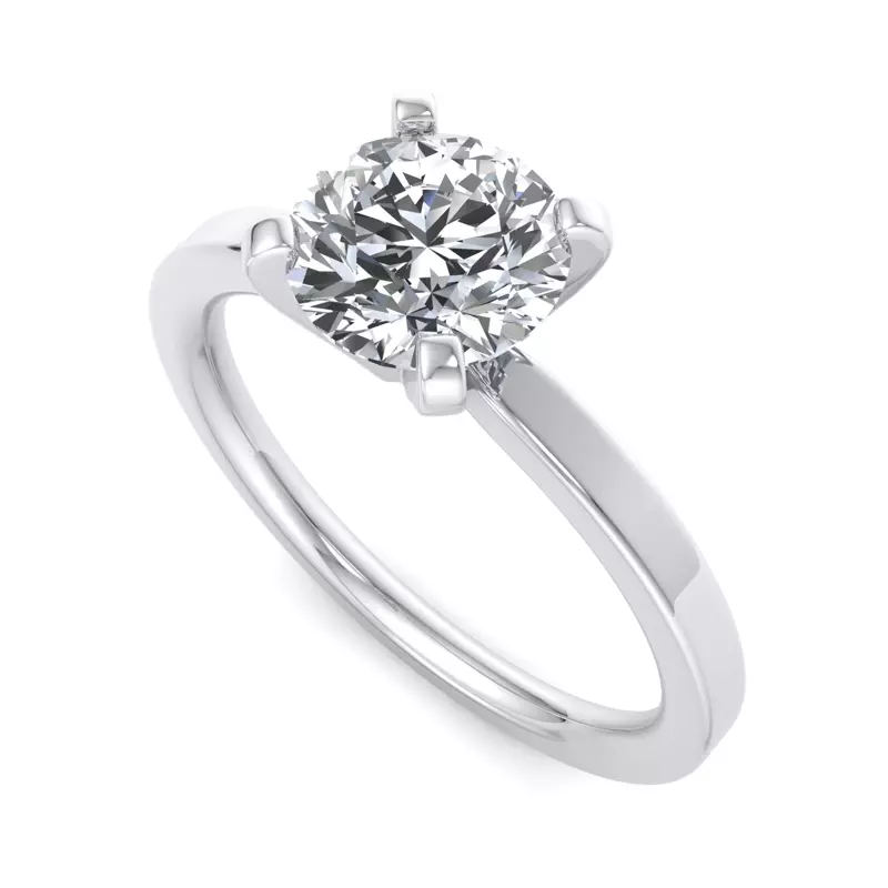 Platinum Ryan Solitaire Engagement Ring