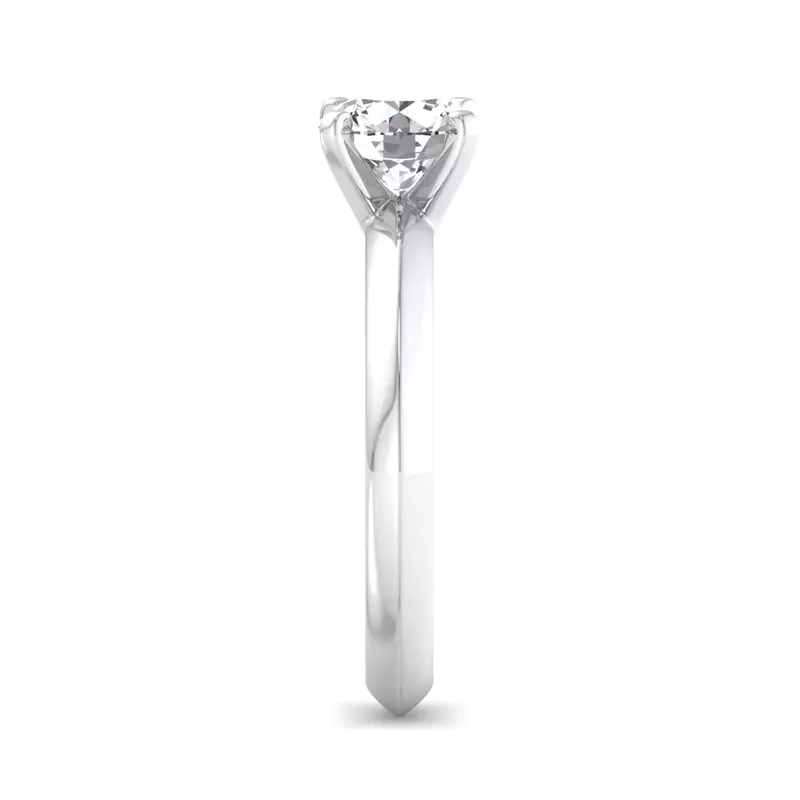 14K White Gold Wrenley Solitaire Ring