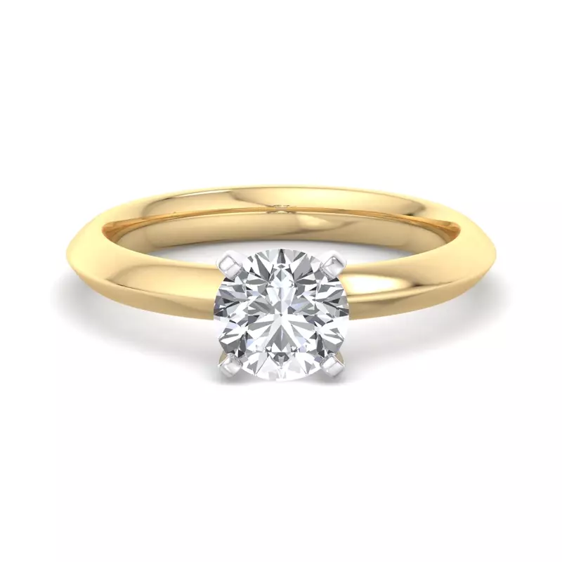 14K Yellow Gold Wrenley Solitaire Engagement Ring