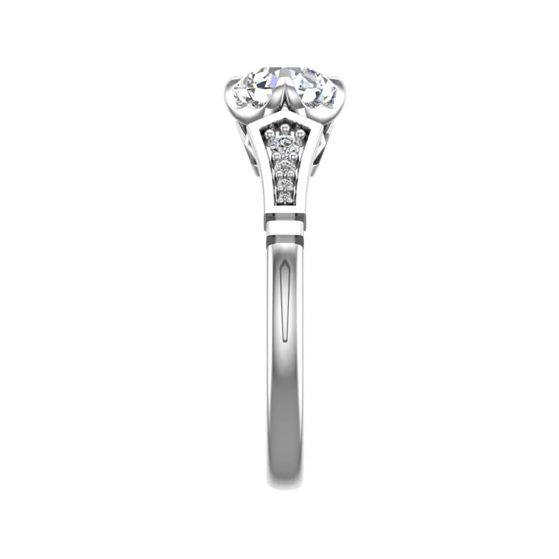 18K White Gold Alina Engagement Ring