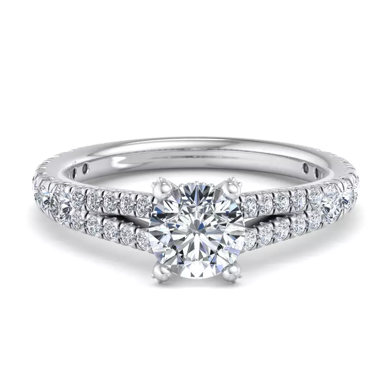 14K White Gold Maeve Engagement Ring