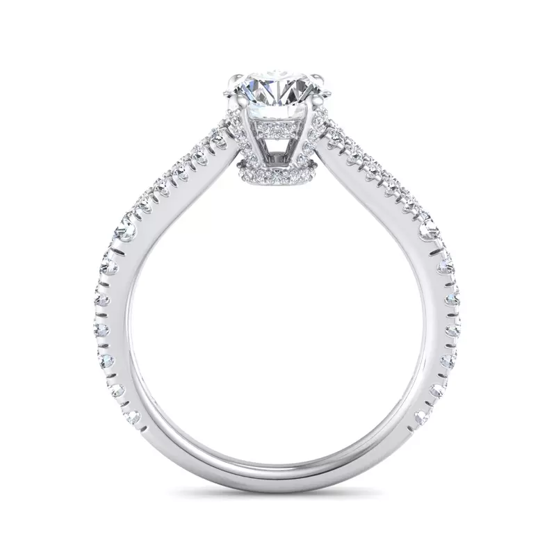 14K White Gold Maeve Engagement Ring